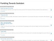 Tablet Screenshot of fumbling-towards-geekdom.blogspot.com