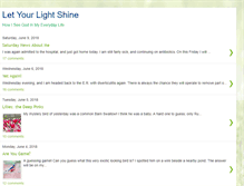 Tablet Screenshot of ginny-letyourlightshine.blogspot.com