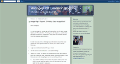 Desktop Screenshot of haringeyprimaryict.blogspot.com