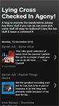 Mobile Screenshot of lyingcrosscheckedinagony.blogspot.com