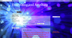 Desktop Screenshot of everythingandanything-nina.blogspot.com