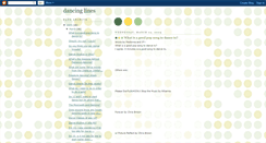 Desktop Screenshot of dancing-lines.blogspot.com