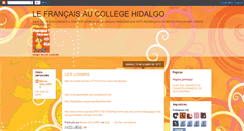 Desktop Screenshot of francesecundariahidalgo.blogspot.com