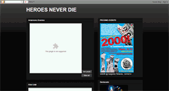 Desktop Screenshot of heroesneverdieperu.blogspot.com