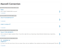 Tablet Screenshot of maxwellacademy.blogspot.com