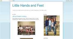 Desktop Screenshot of littlehandsandfeet.blogspot.com