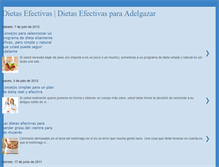 Tablet Screenshot of dietasefectivaspara-adelgazar.blogspot.com