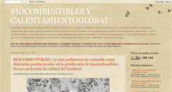 Desktop Screenshot of biocombustibles.blogspot.com