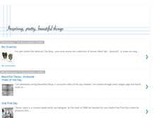 Tablet Screenshot of inspiringprettybeautifulthings.blogspot.com