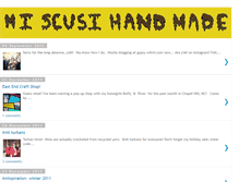 Tablet Screenshot of miscusihandmade.blogspot.com