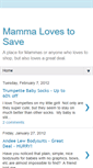 Mobile Screenshot of mammalovestosave.blogspot.com