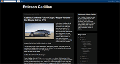 Desktop Screenshot of ettleson-cadillac.blogspot.com