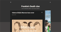 Desktop Screenshot of frankiesdeathclan.blogspot.com