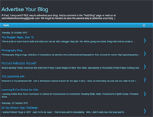 Tablet Screenshot of advertiseurblog.blogspot.com