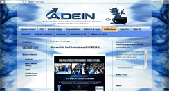Desktop Screenshot of adeinpucp.blogspot.com