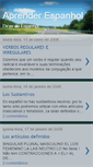 Mobile Screenshot of dicasespanhol.blogspot.com