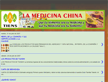 Tablet Screenshot of lamedicinachina.blogspot.com