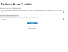 Tablet Screenshot of maxinegreene.blogspot.com