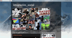 Desktop Screenshot of integracionsocial0708.blogspot.com