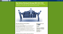 Desktop Screenshot of bigjohnnymovingstorage.blogspot.com