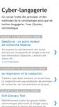 Mobile Screenshot of cyber-terminologie.blogspot.com