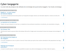 Tablet Screenshot of cyber-terminologie.blogspot.com