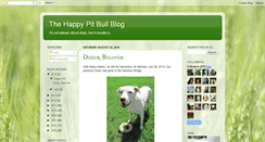 Desktop Screenshot of happypitbull.blogspot.com