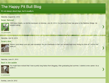 Tablet Screenshot of happypitbull.blogspot.com