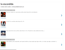 Tablet Screenshot of lagaleriaescondida.blogspot.com