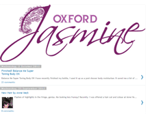 Tablet Screenshot of oxfordjasmine.blogspot.com