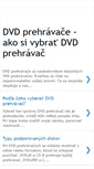 Mobile Screenshot of dvd-prehravac.blogspot.com