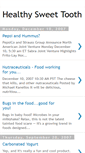 Mobile Screenshot of healthysweettooth.blogspot.com