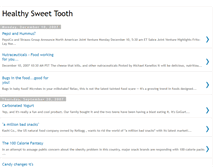 Tablet Screenshot of healthysweettooth.blogspot.com