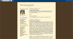 Desktop Screenshot of literate-epoch.blogspot.com