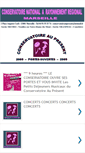 Mobile Screenshot of marseilleconservatoireaupresent-2009.blogspot.com
