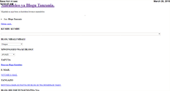Desktop Screenshot of blogutanzania.blogspot.com