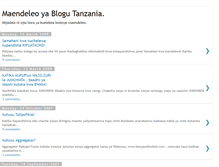 Tablet Screenshot of blogutanzania.blogspot.com