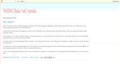 Desktop Screenshot of ndchicscents.blogspot.com