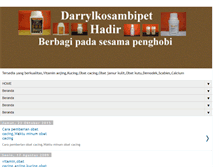 Tablet Screenshot of darrylkosambipet.blogspot.com