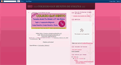 Desktop Screenshot of colegiosanbenitocolina.blogspot.com