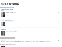 Tablet Screenshot of gizemakkoyunoglu.blogspot.com