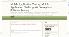 Desktop Screenshot of mobiletesing.blogspot.com