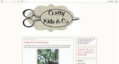 Desktop Screenshot of craftykidsandcompany.blogspot.com