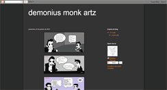 Desktop Screenshot of demoniusmonk.blogspot.com