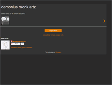 Tablet Screenshot of demoniusmonk.blogspot.com