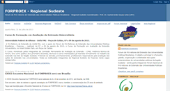 Desktop Screenshot of forproexsudeste.blogspot.com