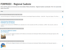 Tablet Screenshot of forproexsudeste.blogspot.com
