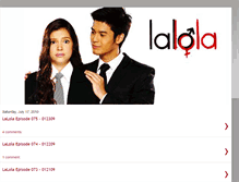 Tablet Screenshot of lalola-philippines.blogspot.com