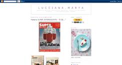 Desktop Screenshot of luccianamaryaprodutora.blogspot.com