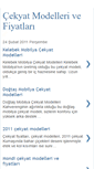Mobile Screenshot of cekyatmodelleri.blogspot.com